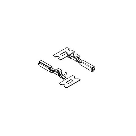 Molex MX64 RCPT TERM GOLD 0.5-0.75mm2 B WIND 33467-0024